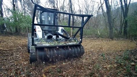 skid steer forestry drum mulcher|bobcat t770 forestry package.